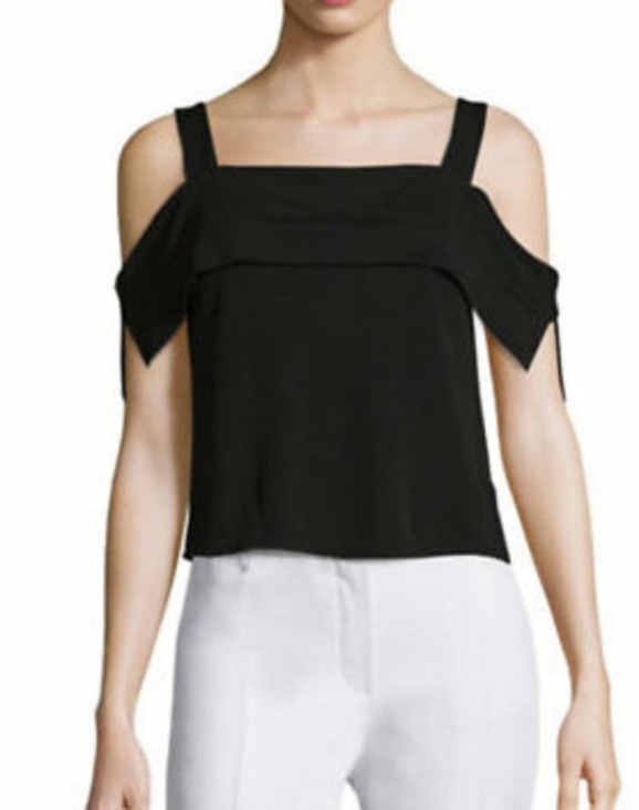 Anthropologie Tops - Anthropologie Ella Moss Womens Black Popover‎